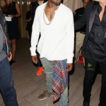 NYFW: Kanye West Sit Front Row At Diesel Black Gold Fashion Show