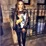 Lala Anthony Wears A $1,860 Givenchy Lace Back Sweatshirt; Is She Working For Diddy’s REVOLT?