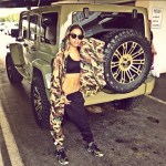 Dope Chic In Kicks: Teyana Taylor Rocks Nike LeBron XI “Kings Pride” 