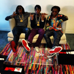 Migos Spotted Wearing Christian Louboutin Sneakers In Los Angeles