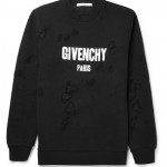 NBA Player DeMarcus Cousins Arrives To Sleep Train Arena In A Givenchy Distressed Printed Cotton Jersey Sweatshirt