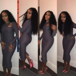Angela Simmons Wear A Muehgal Dress At The Victoria’s Secret Fashion Show After Party