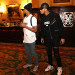 NBA Players Jordan Clarkson & D’Angelo Russell Spotted In Riccardo Tisci’s Givenchy Clothes