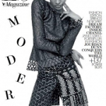 Fashion Model Jourdan Dunn For Evening Standard Magazine; Styles In Celine, Dior, Fendi, Prada & More