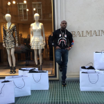 Boxing Champ Floyd Mayweather Was Spotted Shopping On Via Montenapoleone Street In Milano