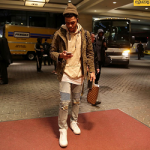 Passion For Fashion: D’Angelo Russell’s Diesel Camouflage Print Jacket