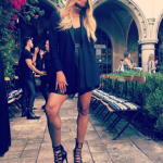Ciara Attends The CFDA/Vogue Fashion Fund Event; Shows Baby Bump For The First Time