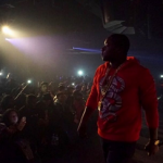 Rapper Jadakiss Performs In An $850 Gucci Men’s Snake Graphic Cotton French Terry Hoodie