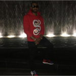 NBA Player John Wall Posed In A Gucci Men’s Snake Graphic Cotton French Terry Hoodie