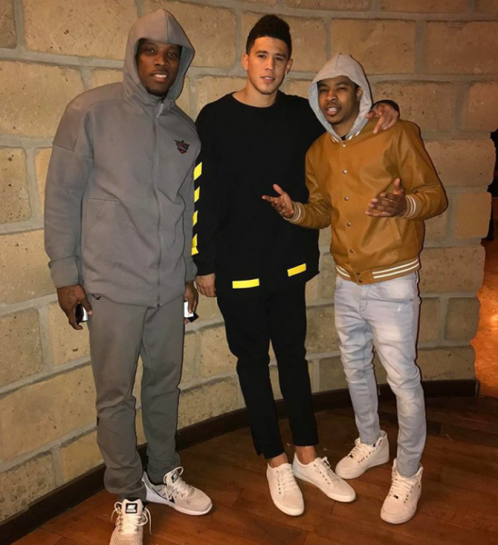 Passion For Fashion: Devin Booker Spotted In An Off-White C/O Virgil ...