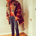 NBA Style: Carmelo Anthony Wears A $5,000 American Sheepskin Shearling & $500 Hat To Match