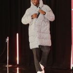 NBA Fashion: Jonathan Kuminga Outfitted In A LaTouche Jacket & Beanie, Christian Dior Tee-Shirt, And Bape Sneakers
