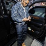 Denim And Constructs: Fivio Foreign’s Gucci GG Denim Jacket & Timberland Classic Boots
