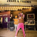 2 Rare Performed In A Valabasas Pants/Hoodie Set “The World 2.0” Pink Grey, Sold Out Philly’s TLA